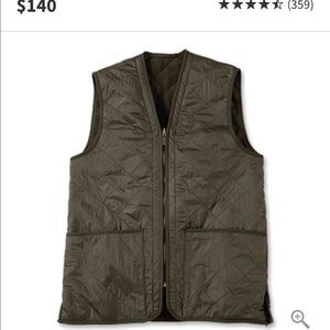 Barbour men’s POLARQUILT ZIP-IN LINER